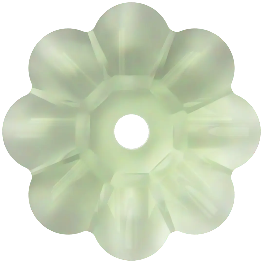 Serinity Sew On Crystals Daisy Spacer (3700) Dark Peridot UNFOILED - Bluestreak Crystals