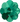 Serinity Sew On Crystals Daisy Spacer (3700) Emerald UNFOILED - Bluestreak Crystals