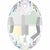 Serinity Sew On Crystals Oval (3210) Crystal AB-Serinity Sew On Crystals-10x7mm - Pack of 4-Bluestreak Crystals