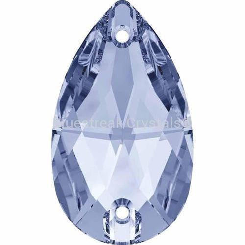 Serinity Sew On Crystals Peardrop (3230) Light Sapphire-Serinity Sew On Crystals-18x10.5mm - Pack of 1-Bluestreak Crystals