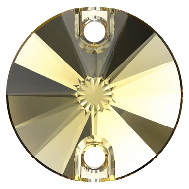 Serinity Sew On Crystals Rivoli (3200) Dark Jonquil - Bluestreak Crystals