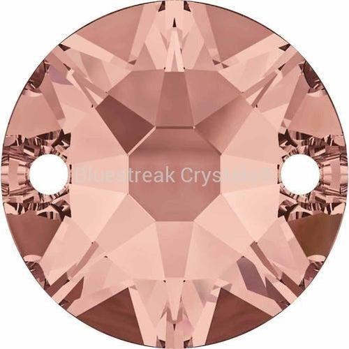 Serinity Sew On Crystals Round (3288) Blush Rose-Serinity Sew On Crystals-8mm - Pack of 6-Bluestreak Crystals