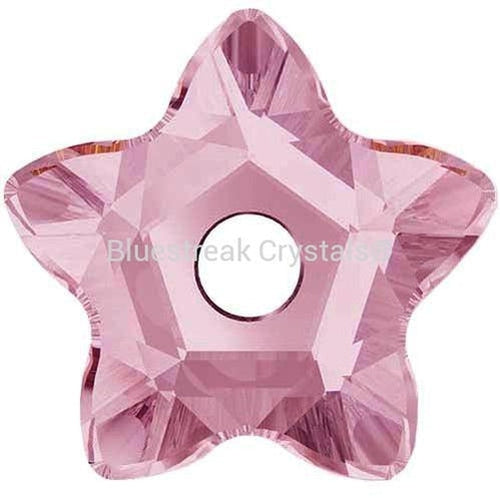 Serinity Sew On Crystals Star Flower (3754) Light Rose-Serinity Sew On Crystals-5mm - Pack of 10-Bluestreak Crystals