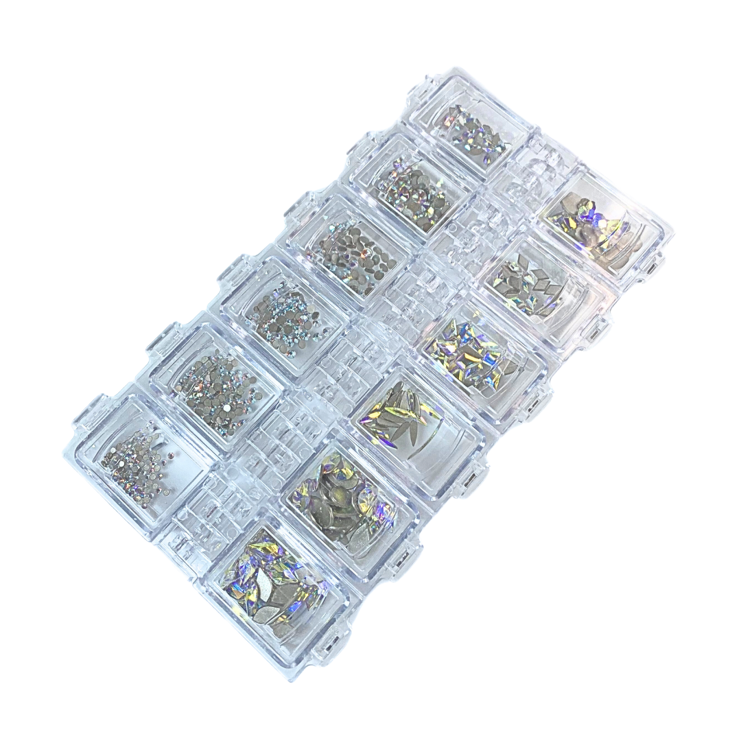 Swarovski Flat Back Crystals Non Hotfix Ultimate Mix CRYSTAL AB