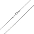 Silver Plated Finished Snake Chain - Bluestreak Crystals