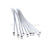 Silver Plated Flat End Headpins-Findings For Jewellery-1 Inch (25mm)-Pack of 100-Bluestreak Crystals