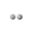 Silver Plated Round Stardust Beads - Bluestreak Crystals