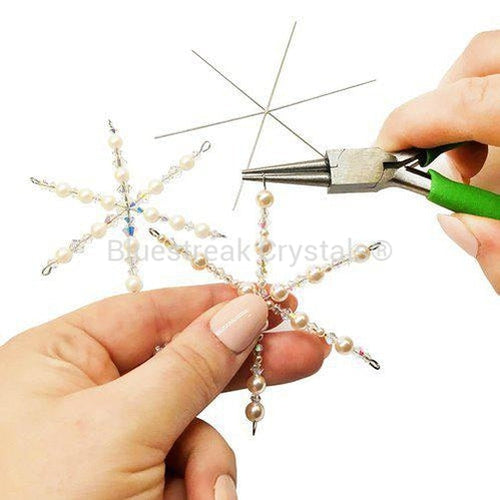 Snowflake Wire-Tools & Threads-Bluestreak Crystals