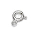 Sterling Silver (925) Bolt Ring Clasp - Bluestreak Crystals