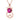 Sterling Silver (925) Cat Pendant Setting for Rivoli Chatons SS29 - Bluestreak Crystals