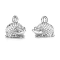 Sterling Silver (925) Hedgehog Charm - Bluestreak Crystals