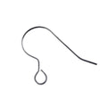 Sterling Silver (925) Shepherds Crook Ear Wires - Bluestreak Crystals