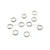 Sterling Silver (925) Split Rings-Findings For Jewellery-4.8mm - Pack of 10-Bluestreak Crystals