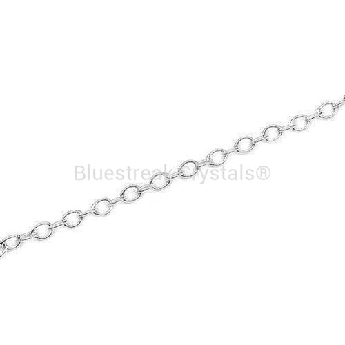 Sterling Silver (925) Trace Chains-Findings For Jewellery-Bluestreak Crystals