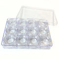 Storage Box with 12 Pots - Bluestreak Crystals