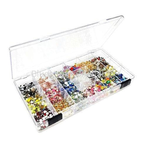 Storage Box with 18 Compartments-Storage-Bluestreak Crystals