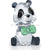 Swarovski Baby Animals Plushy the Panda-Swarovski Figurines-Bluestreak Crystals