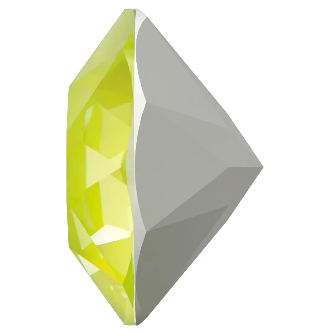 Serinity Chatons Round Stones (1028 & 1088) Crystal Electric Yellow Ignite UNFOILED - Bluestreak Crystals