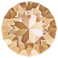 Swarovski Chatons Round Stones (1028 & 1088) Crystal Golden Shadow - Bluestreak Crystals