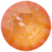 Swarovski Chatons Round Stones (1028 & 1088) Crystal Mango Ignite UNFOILED - Bluestreak Crystals