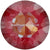 Swarovski Chatons Round Stones (1028 & 1088) Crystal Royal Red Delite UNFOILED-Swarovski Chatons & Round Stones-SS29 (6.25mm) - Pack of 25-Bluestreak Crystals