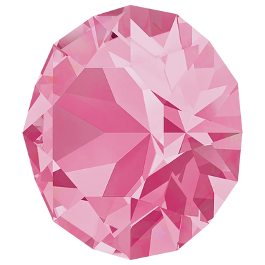 Swarovski Chatons Round Stones (1028 & 1088) Rose - Bluestreak Crystals