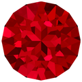 Swarovski Chatons Round Stones (1028 & 1088) Scarlet - Bluestreak Crystals
