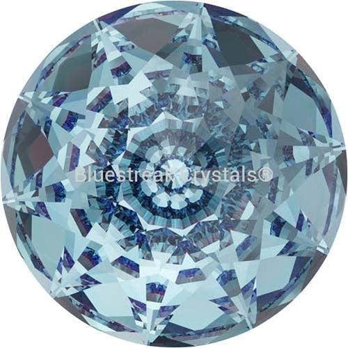 Swarovski Chatons Round Stones Dome (1400) Aquamarine-Swarovski Chatons & Round Stones-10mm - Pack of 2-Bluestreak Crystals
