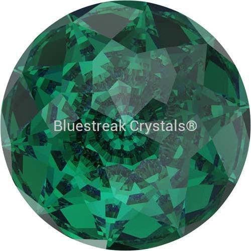 Swarovski Chatons Round Stones Dome (1400) Emerald-Swarovski Chatons & Round Stones-10mm - Pack of 2-Bluestreak Crystals
