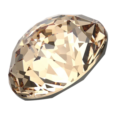 Swarovski Chatons Round Stones Dome (1400) Light Colorado Topaz - Bluestreak Crystals