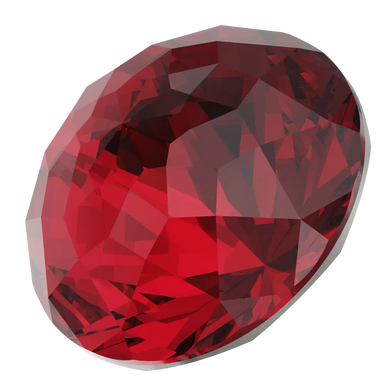 Swarovski Chatons Round Stones Dome (1400) Scarlet - Bluestreak Crystals