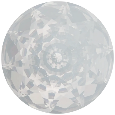 Swarovski Chatons Round Stones Dome (1400) White Opal - Bluestreak Crystals