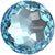 Swarovski Chatons Round Stones Fantasy (1383) Aquamarine-Swarovski Chatons & Round Stones-8mm - Pack of 2-Bluestreak Crystals