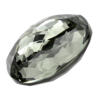 Serinity Chatons Round Stones Thin (1383) Black Diamond - Bluestreak Crystals