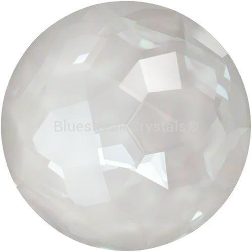Swarovski Chatons Round Stones Fantasy (1383) Crystal Electric White Ignite UNFOILED-Swarovski Chatons & Round Stones-8mm - Pack of 2-Bluestreak Crystals