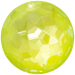 Swarovski Chatons Round Stones Fantasy (1383) Crystal Electric Yellow Ignite UNFOILED - Bluestreak Crystals