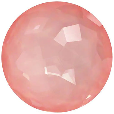 Swarovski Chatons Round Stones Fantasy (1383) Crystal Flamingo Ignite UNFOILED - Bluestreak Crystals