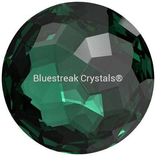 Swarovski Chatons Round Stones Fantasy (1383) Emerald-Swarovski Chatons & Round Stones-8mm - Pack of 2-Bluestreak Crystals
