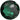 Swarovski Chatons Round Stones Fantasy (1383) Emerald - Bluestreak Crystals