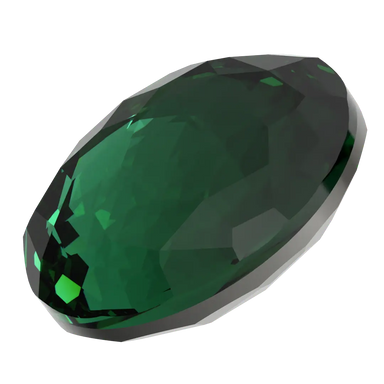 Serinity Chatons Round Stones Thin (1383) Majestic Green - Bluestreak Crystals