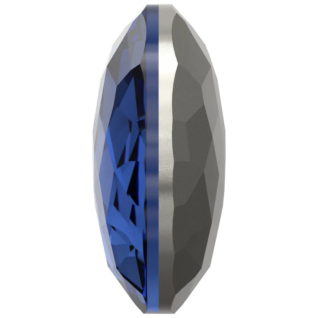 Swarovski Chatons Round Stones Fantasy (1383) Recreated Dark Sapphire - Bluestreak Crystals