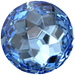 Swarovski Chatons Round Stones Fantasy (1383) Recreated Ice Blue - Bluestreak Crystals