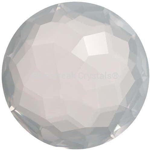 Swarovski Chatons Round Stones Fantasy (1383) White Opal UNFOILED-Swarovski Chatons & Round Stones-8mm - Pack of 2-Bluestreak Crystals
