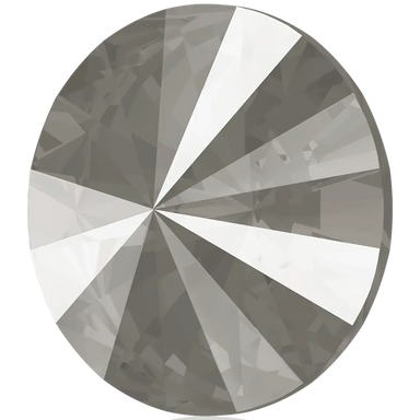 Swarovski Chatons Round Stones Rivoli (1122) Crystal Dark Grey Ignite UNFOILED - Bluestreak Crystals