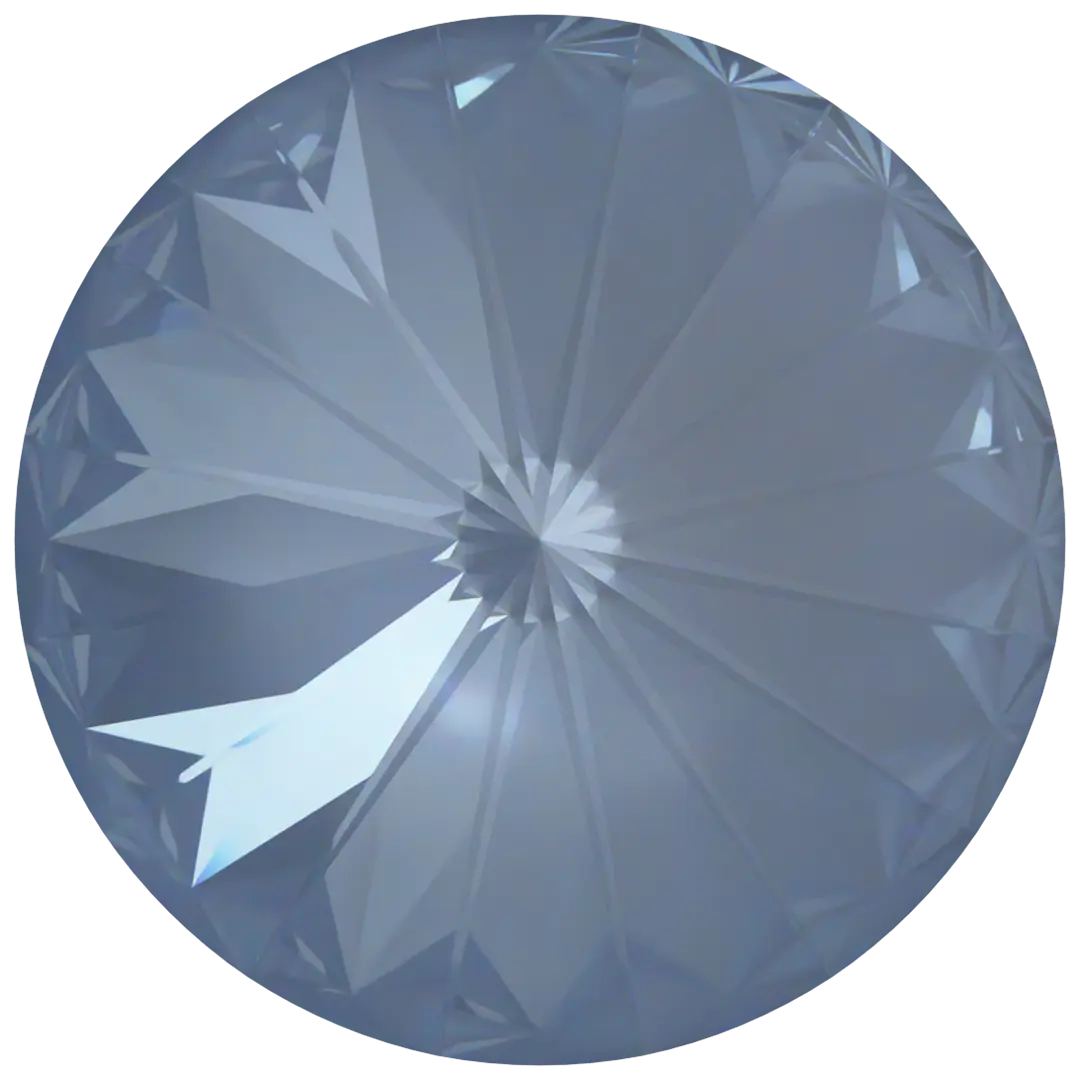 Swarovski Chatons Round Stones Rivoli (1122) Crystal Denim Ignite UNFOILED - Bluestreak Crystals
