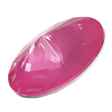 Serinity Chatons Round Stones Rivoli (1122) Crystal Electric Pink Ignite UNFOILED - Bluestreak Crystals
