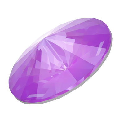 Swarovski Chatons Round Stones Rivoli (1122) Crystal Electric Violet Ignite UNFOILED - Bluestreak Crystals