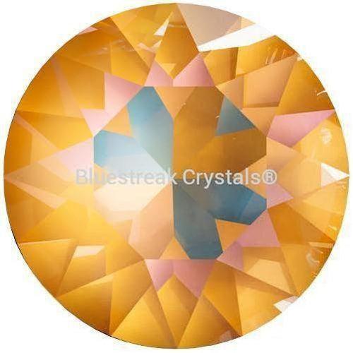 Swarovski Chatons Round Stones Rivoli (1122) Crystal Ochre Delite UNFOILED-Swarovski Chatons & Round Stones-12mm - Pack of 4-Bluestreak Crystals