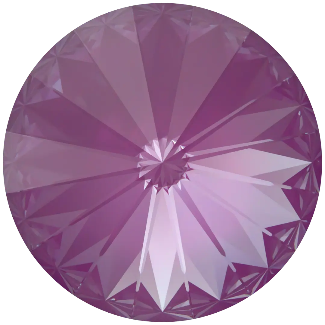 Serinity Chatons Round Stones Rivoli (1122) Crystal Orchid Ignite UNFOILED - Bluestreak Crystals