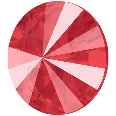 Swarovski Chatons Round Stones Rivoli (1122) Crystal Royal Red Delite UNFOILED - Bluestreak Crystals